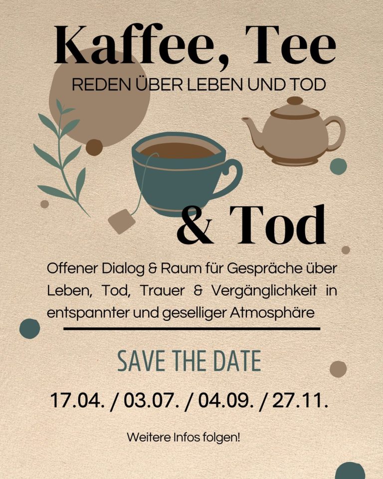Logo Kaffee, Tee und Tod