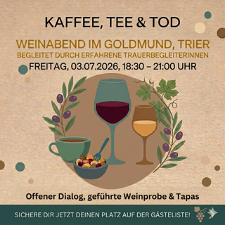 Logo Kaffee, Tee und Tod